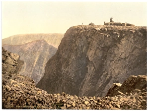 The summit, Ben Nevis, Fort William, Scotland The summit, Ben Nevis, Fort William, Scotland