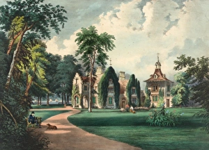 Sunny side: the residence of the late Washington Irving near Sunny side: the residence of the late Washington Irving near