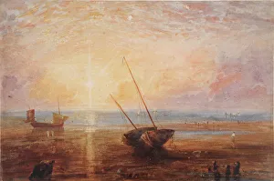 <b class=qtipBold><figcaption>Sunset, in the style of Turner</figcaption></b><br>Sunset, in the style of Turner. Nicholl, Andrew 1804 - 1886. Date:<br><em>© National Museums NI / MARY EVANS</em> Sunset, in the style of Turner