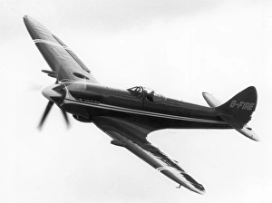 Supermarine Spitfire FRXIVC G-FIRE/NH904 at Biggin Hill