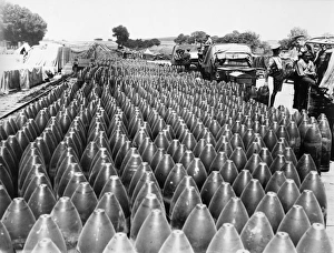 Supply of shells on the Western Front, WW1 Supply of shells on the Western Front, WW1