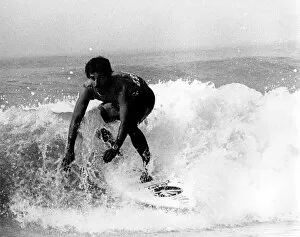 Concentration Collection: Surfing championships at Newquay, Cornwall