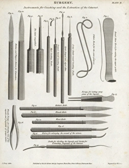 Surgical equipment for couching and the extraction Surgical equipment for couching and the extraction