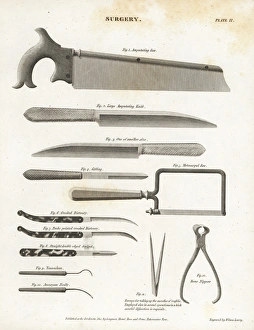 Surgical equipment including saws, knives and scalpels Surgical equipment including saws, knives and scalpels