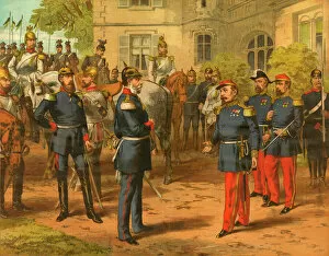 Images Dated 19th September 2018: The Surrender at Sedan, Franco-Prussian War