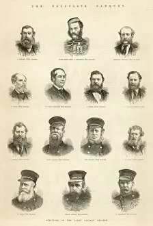 Engraved Gallery: Survivors of the Battle of Balaklava, 1875