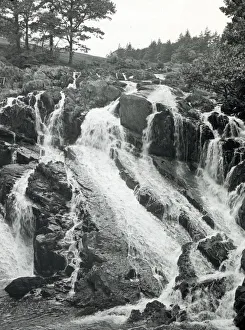 Swallow Falls, Betws-y-Coed, Gwynedd, North Wales Swallow Falls, Betws-y-Coed, Gwynedd, North Wales