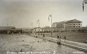 Swimming bath, Durban, Natal Province, South Africa Swimming bath, Durban, Natal Province, South Africa