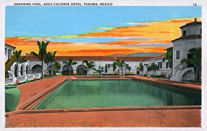 Tijuana Gallery: Swimming pool at Hotel Agua Caliente, Tijuana, Mexico