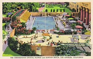 Angeles Gallery: Swimming pool and suntan beach area - Ambassadors Hotel