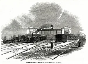 Swindon railway station, Swindon, Wiltshire Swindon railway station, Swindon, Wiltshire