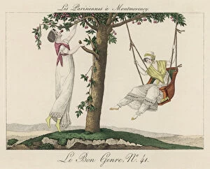 Shawl Gallery: Swinging Fashions C.1810