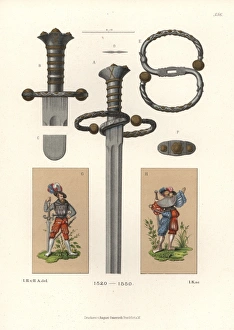 Sword of a German mercenary, early 16th century Sword of a German mercenary, early 16th century
