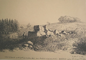 Syenite Rocks, Old John Hill, Swithland, Leicestershire Syenite Rocks, Old John Hill, Swithland, Leicestershire