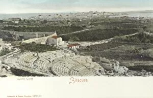 Images Dated 4th April 2011: Syracuse, Italy - The Greek Theatre