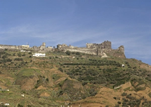 Syria. Castel of Qalaat Marqab. Built by the muslims in 1062 Syria. Castel of Qalaat Marqab. Built by the muslims in 1062