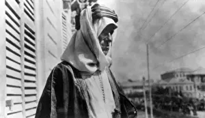 T E Lawrence Print: Arab Costume, circa 1916-1918