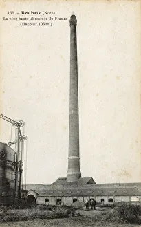 Tallest Chimney in France at Roubaix (Nord) Tallest Chimney in France at Roubaix (Nord)