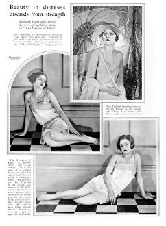 Fashions Collection: Tallulah Bankheads fashions in The Garden of Eden, 1927