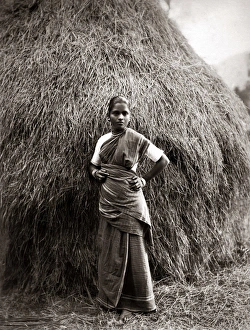 Tamil girl, Ceylon (Sri Lanka) circa 1890 Tamil girl, Ceylon (Sri Lanka) circa 1890