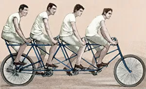 Tandem Gallery: Tandem bicycle