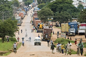 Tanzania - Mbeya suburb near border with Zambia Tanzania - Mbeya suburb near border with Zambia