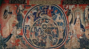 Tapestry of the Astrolabes. 15th century Tapestry of the Astrolabes. 15th century