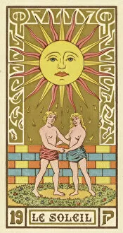 Face Collection: Tarot Card 19 - Le Soleil (The Sun)