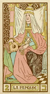Contemporary Gallery: Tarot Card 2 - La Papesse (The Female Pope)