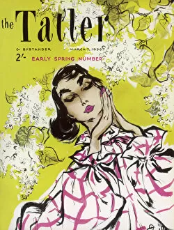 Fashion Gallery: Tatler front cover 1956