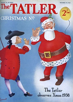 The Tatler front cover - Christmas Number 1938 The Tatler front cover - Christmas Number 1938