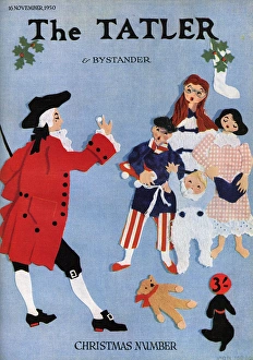 Tatler front cover - Christmas Number 1950 Tatler front cover - Christmas Number 1950