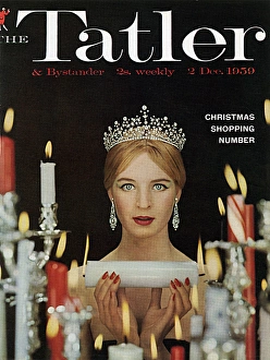 Tatler cover - Christmas Shopping Number 1959 Tatler cover - Christmas Shopping Number 1959