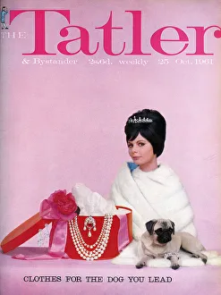 Tatler cover Clothes for the Dog You Lead 1961 Tatler cover Clothes for the Dog You Lead 1961