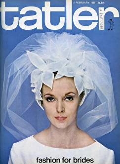 Tatler front cover - fashion for brides 1965 Tatler front cover - fashion for brides 1965