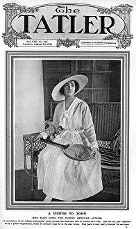Tatler front cover featuring Elsie Janis, 1916 Tatler front cover featuring Elsie Janis, 1916