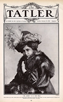 Monte Carlo Gallery: Tatler front cover of Lady de Bathe (Lillie Langtry)