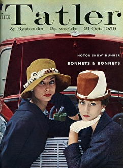 Tatler cover - Motor Show Number 1959 Tatler cover - Motor Show Number 1959
