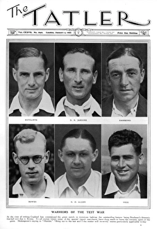 Tatler cover - Victorious England cricketers Tatler cover - Victorious England cricketers
