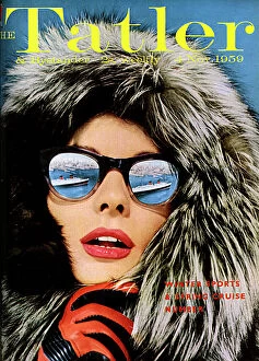 Skiing Collection: Tatler cover - Winter Sports & Spring Cruise Number 1959
