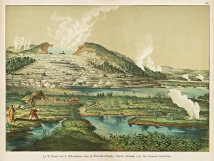 Te Tarata hot springs, Rotomahana, New Zealand Te Tarata hot springs, Rotomahana, New Zealand