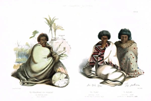 Te Whero-Whero - Te Waro & Te Pakaru - Maori Chieftains Te Whero-Whero - Te Waro & Te Pakaru - Maori Chieftains