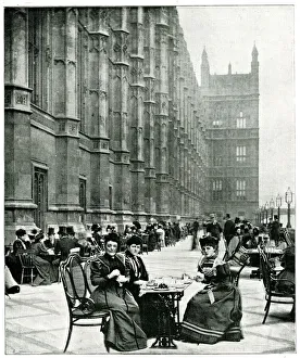 Tea on the Terrace of the House of Commons Tea on the Terrace of the House of Commons