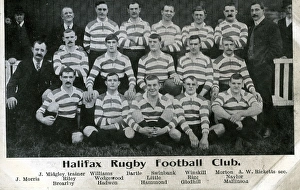 The Team, Halifax Rugby Football Club, Yorkshire The Team, Halifax Rugby Football Club, Yorkshire