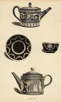 Medallion Gallery: Teapots with cup and saucer