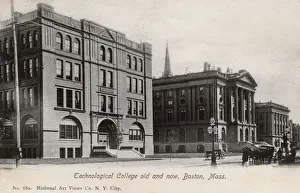 Technological College - Old and New - Boston, Massachusetts Technological College - Old and New - Boston, Massachusetts