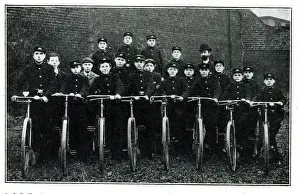 Telegraph Boys with Bicycles, Kingston-upon-Thames Telegraph Boys with Bicycles, Kingston-upon-Thames