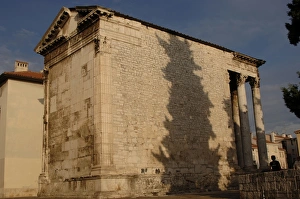 Temple of Augustus. Pula. Croatia Temple of Augustus. Pula. Croatia