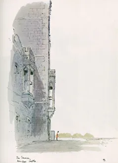 The Terrace, Windsor Castle, by Sir Hugh Maxwell Casson The Terrace, Windsor Castle, by Sir Hugh Maxwell Casson