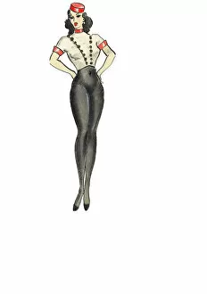 Hostesses Gallery: Tess - Murrays Cabaret Club costume design